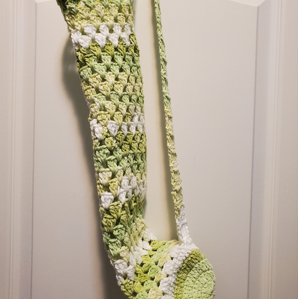 Yoga Mat Travel Bag in shades of green eco go green